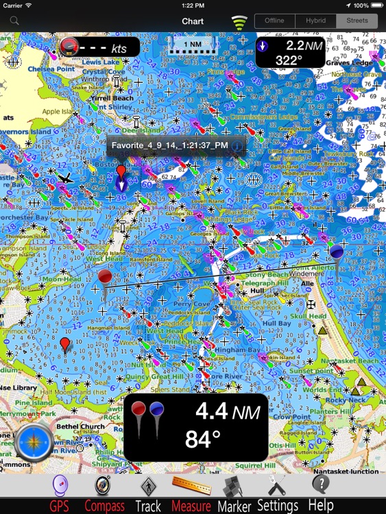 Massachusetts GPS Charts Pro