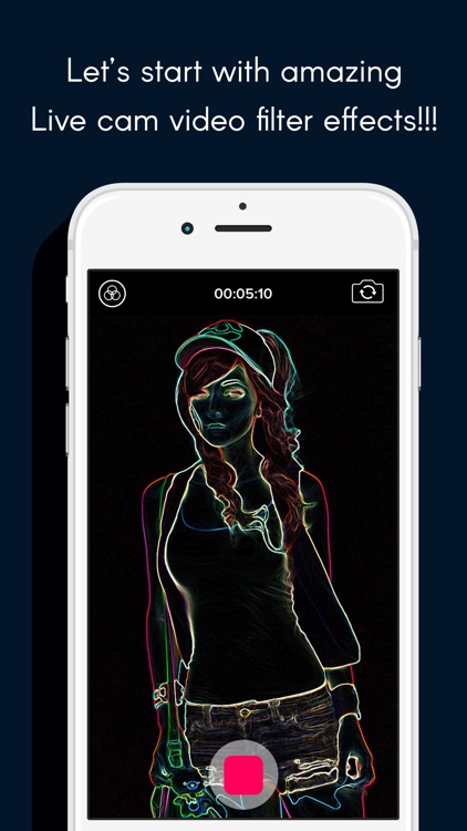 Live Cam video filter: Free video booth effects live on camera