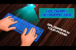 Game screenshot Hologram Keyboard Joke apk