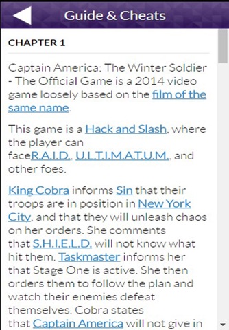 PRO - Captain America The Winter Soldier Game Version Guide screenshot 2