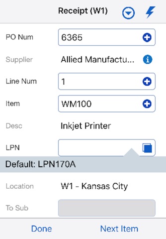 Mobile Supply Chain for EBS screenshot 3