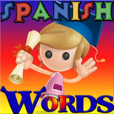 100 Первые простые слова: обучение испанский словарь игры для детей, малыш, дошкольного и детский сад Читы