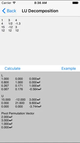 Game screenshot Matrix Calculators - Linear Algebra Toolkit hack