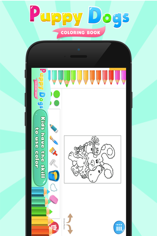 Puppy Dogs Coloring Books screenshot 2