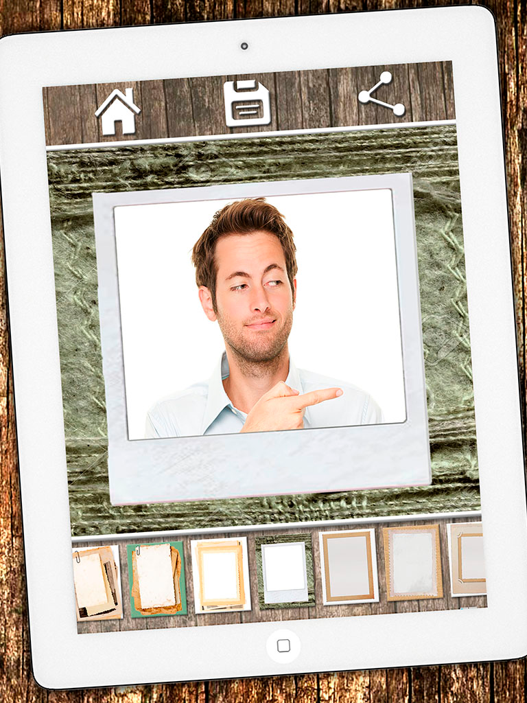Vintage photo frames - Photo editor for framing and create profiles
