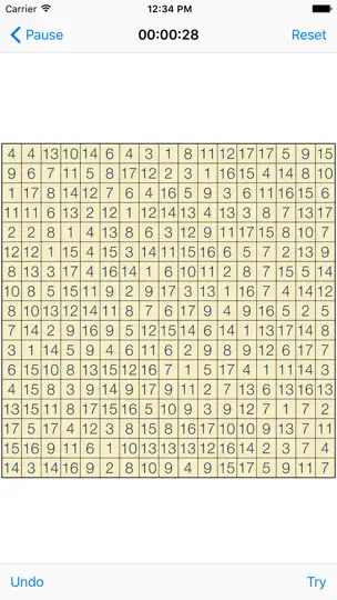 Скриншот Hitori Puzzles на iPhone 4