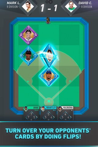 Flip Baseball: official MLBPA card gameのおすすめ画像2