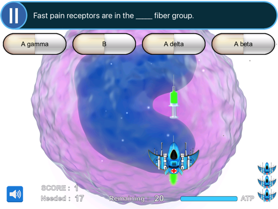 Screenshot #4 pour Neurology Rotation & Clinical Gross Neuroanatomy Review Game LITE (SCRUB WARS)