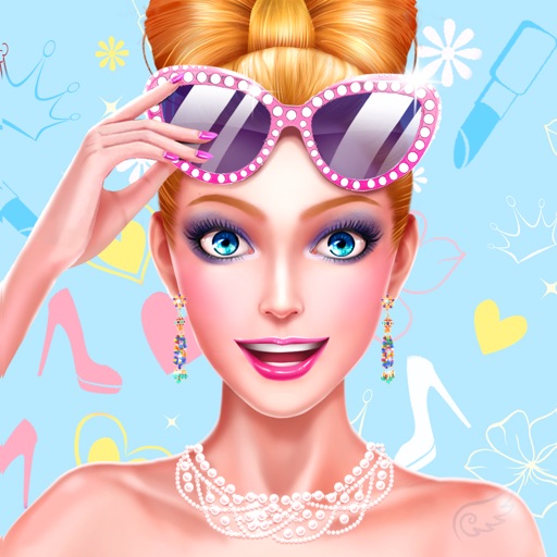 High School Fashion Model Star - Teenage Girl Spa, Makeup and Dressup Salon Game