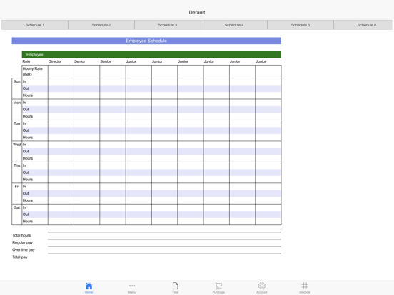 Screenshot #5 pour Employee Schedule Pro