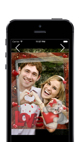 Love Photo Frames & Romantic Picture Frame Effects screenshot