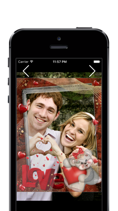 Screenshot #3 pour Love Photo Frames & Romantic Picture Frame Effects