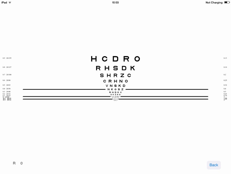 VisionC (ETDRS Visual Acuity) screenshot-4