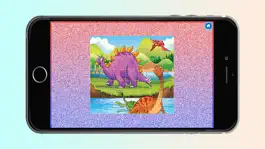 Game screenshot Dinosaur Jigsaw Puzzle Fun Game for Kids apk