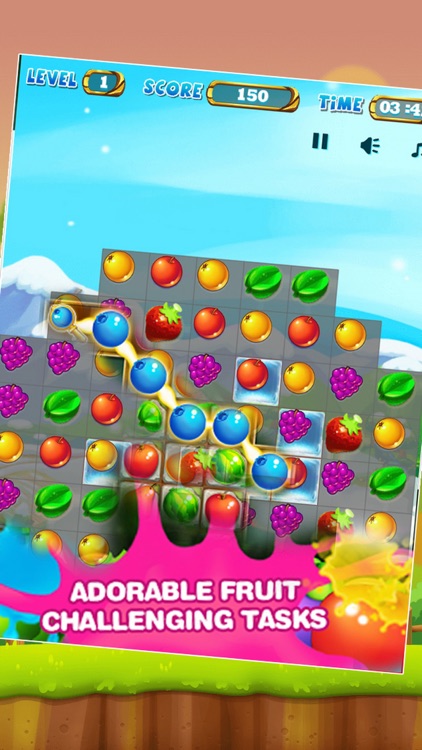 Crazy Fruit Free Edition - Puzzle Fruit match 3