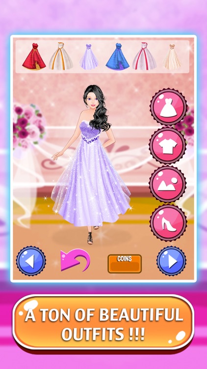 Princess Party - A little girl dress up and salon games for kids