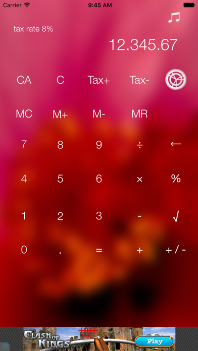 myCalc - the calculator that sound cute tone. screenshot