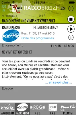 Game screenshot iBZH - RadioBreizh apk