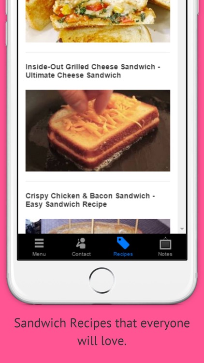 Sandwich Recipes