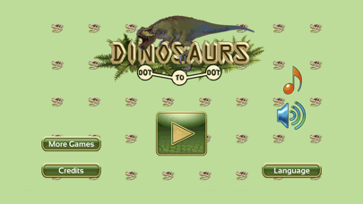 Screenshot #1 pour Dinosaurs Dot to Dot