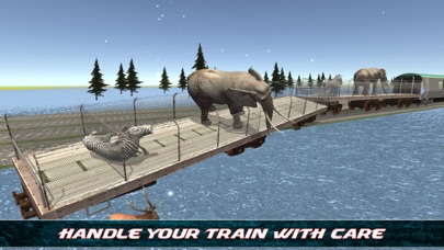 Screenshot #1 pour Angry Transport Animaux train 2016