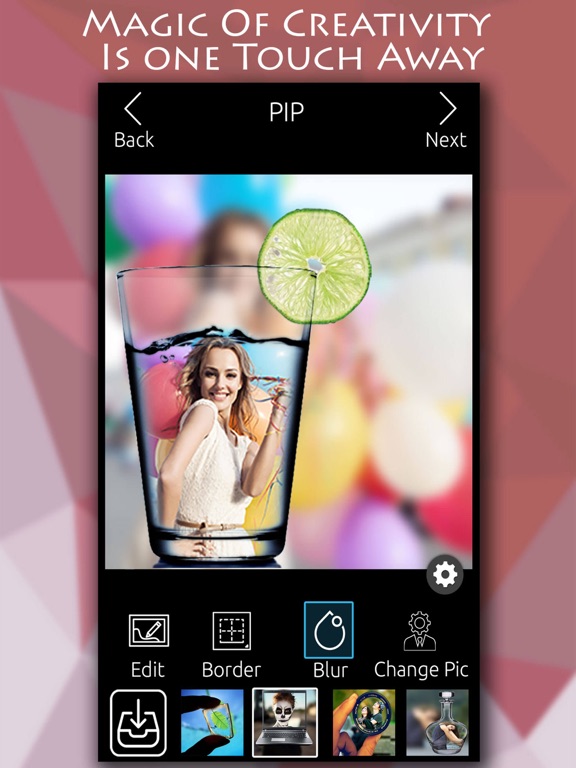 Screenshot #4 pour PIP - Layouts & Shapes Pour Effet récursive