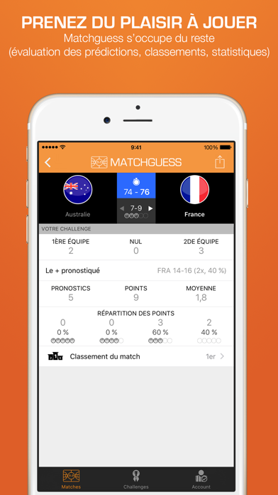 Screenshot #3 pour Matchguess : pronostics de basket entre potes