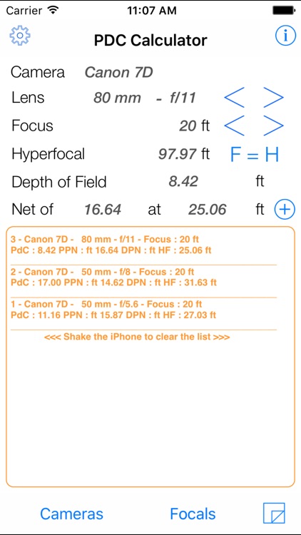 PDC Calculator