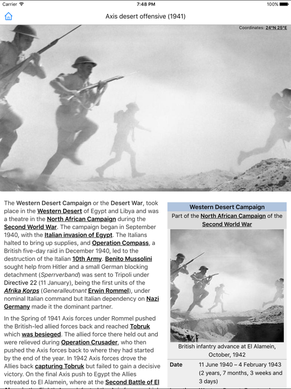 CHI Encyclopedia of World War II iPad screenshot 4 - Education app