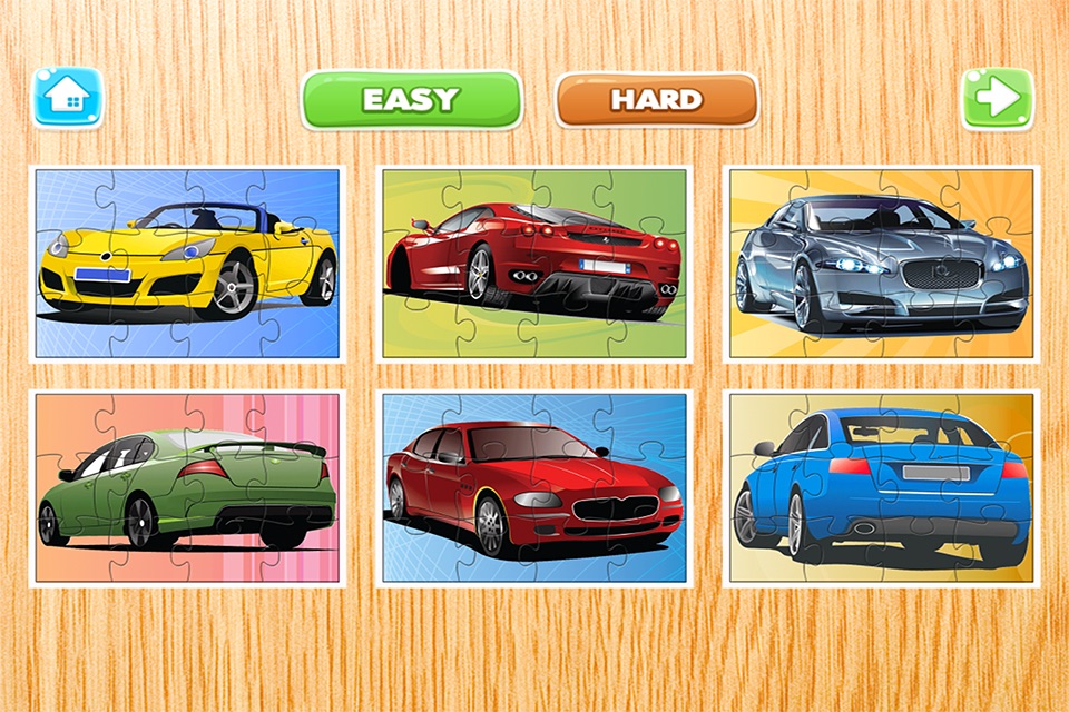 Vehicle Puzzle Game Free - Super Car Jigsaw Puzzles for Kids and Toddler screenshot 2