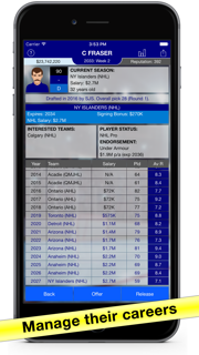 Hockey Agent: Team Manager sim screenshot 2