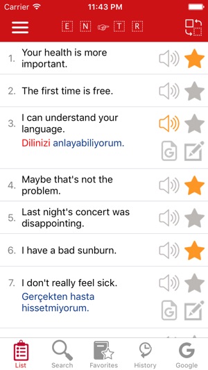 English - Turkish Common Phrases