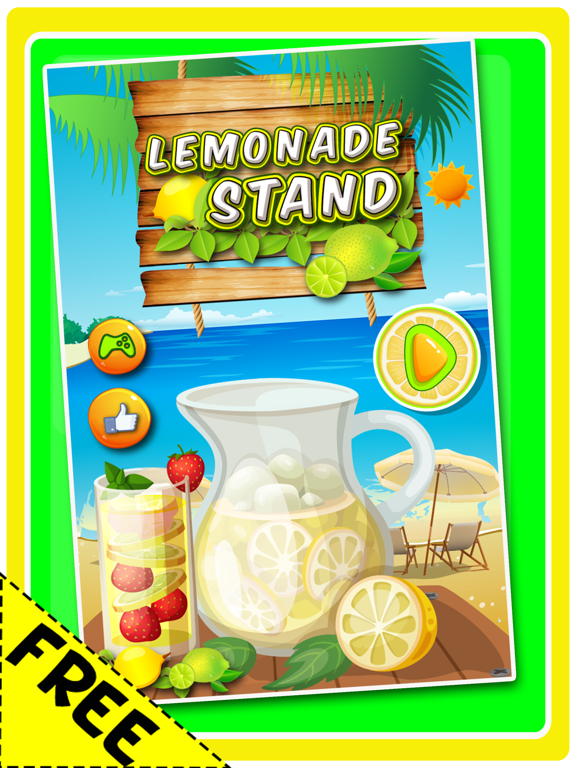 Lemonade Maker- Make Cold drinks for Girls & boys iPad screenshot