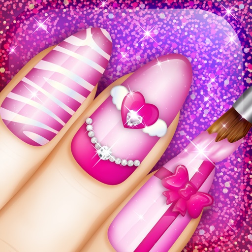 Cute Nail Art Designs Game 3D: Beauty and Manicure Salon for Girls iOS App