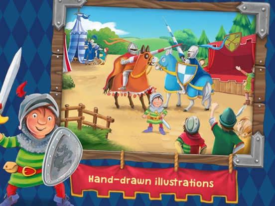 Vincelot: An Interactive Knight's Adventure iPad app afbeelding 1