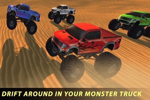 Offroad Monster Truck Parking Simulator 3D:  A Real Truck Driving in Derby Racing game screenshot 4