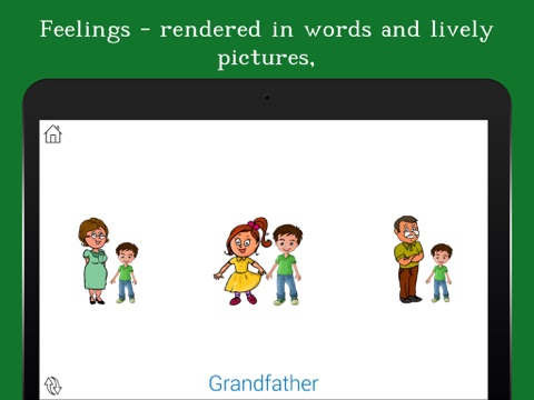 Montessori Family and Feelings, Help your kid to learn about family and share all kinds of emotions iPad screenshot