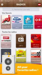 Austrian Radio - all Radios in Österreich FREE! screenshot #1 for iPhone