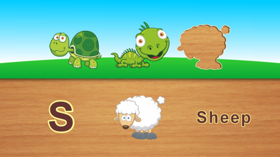 Smart puzzles for kids learning to read - toddlers educational games and children's preschool Screenshot