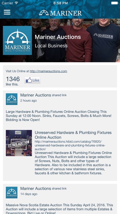 Mariner Auctions