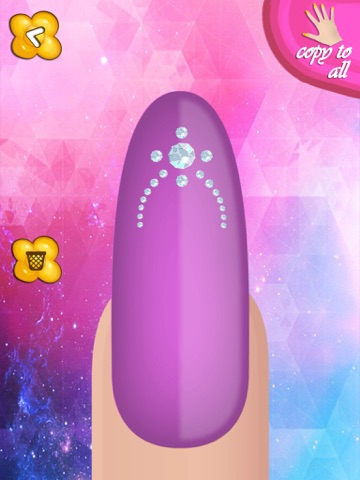 Glamour Nails Art Studio - Create Popular and Fashionable Manicure Nail Design.s iPad screenshot