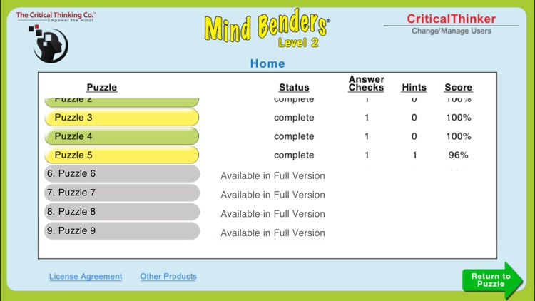 Mind Benders® Level 2 (Free) screenshot-4