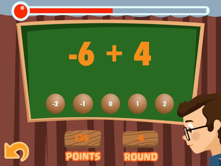 Negative numbers game - with addition, multiplication and subtraction!