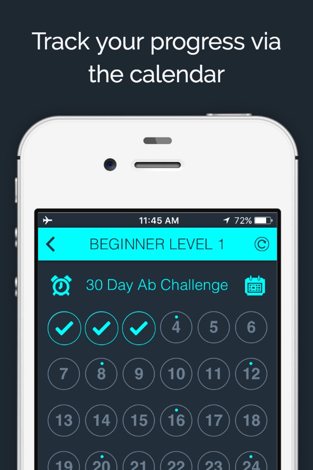30 Day - Ab Challenge screenshot 2