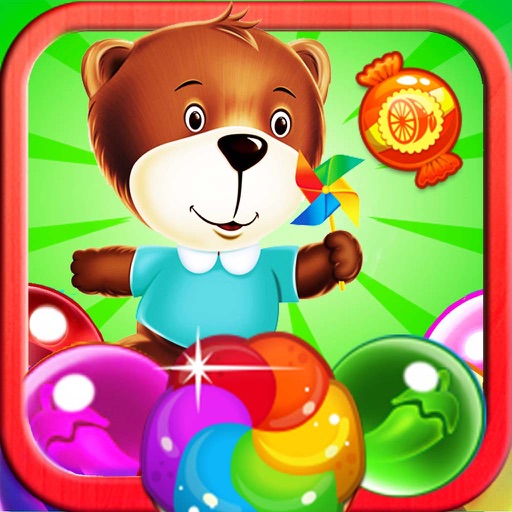 Pop Bear Jewel Match 3 - Free Puzzle Games Icon