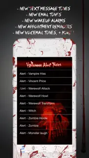 halloween alert tones - scary new sounds for your iphone iphone screenshot 3
