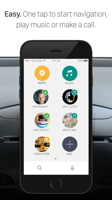 Open Road - The best driving experience for Maps Navigation, Music, and Calling in the Car screenshot 2 of 5