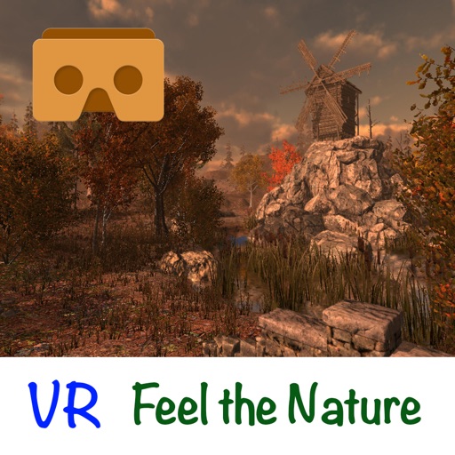 VR Feel the Nature 3D Icon