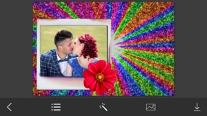 Glitter Photo Frame - Lovely and Promising Frames for your photo screenshot #3 for iPhone