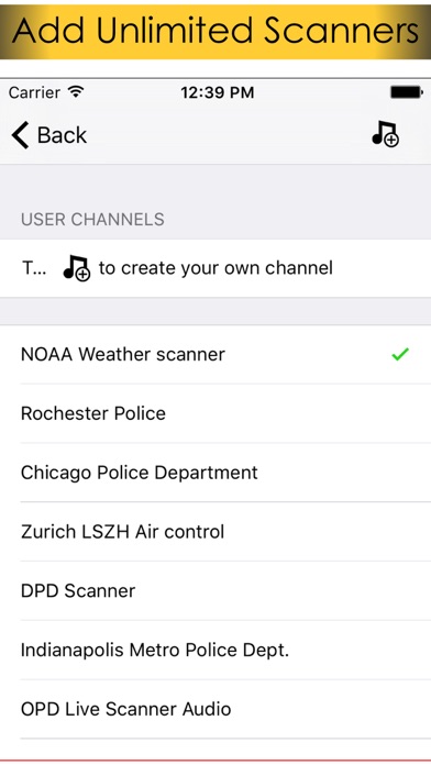 Police live radio scanners - The best police scanner feeds from on line radio stations Screenshot 2